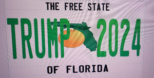 Trump 2024 ( Style #2) License Plate
