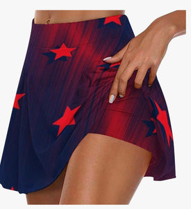 Ladies Patriotic Scort