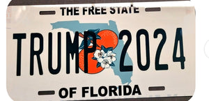 Trump 2024 ( Style #2) License Plate