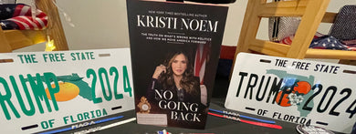 New York’s #1 Best Selling Authors- Kristi Noem’s Book “No Going Back” with her AUTHENTIC SIGNATURE