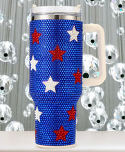 Load image into Gallery viewer, Bling Studded Stainless Steel Tumbler -2 Styles