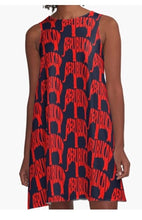 Load image into Gallery viewer, Republican Elephant Dress