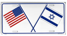 Load image into Gallery viewer, U.S.A-Israel License Plate