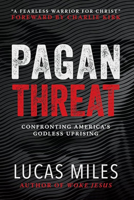 PAGAN THREAT HARDBACK BOOK - a cherished memory - FOREWARD BY CHARLIE KIRK❤️
