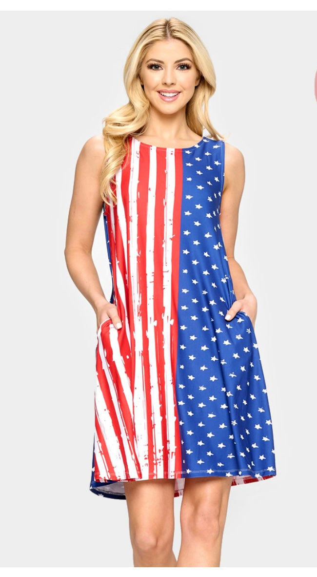 American Flag Dress