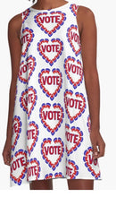 Load image into Gallery viewer, Republican Elephant Dress - VOTE