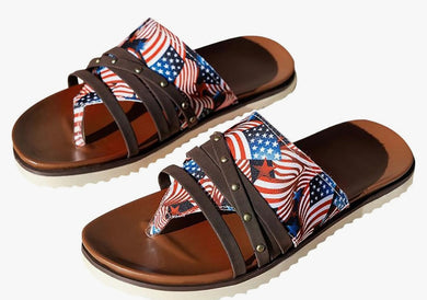 Patriotic Thong Sandals