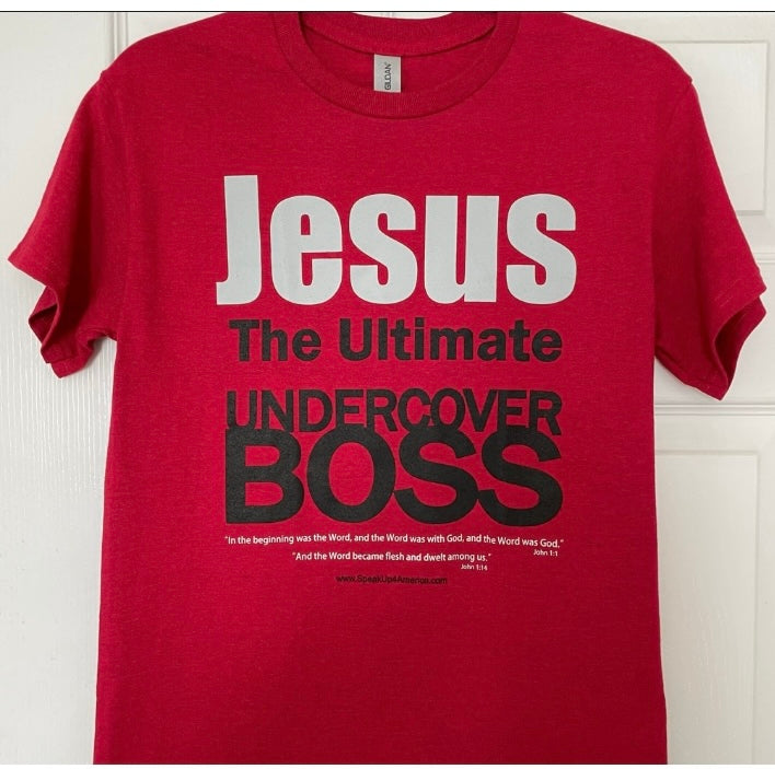 T-Shirt “JESUS The Ultimate Undercover Boss”