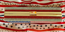 Load image into Gallery viewer, American Flag Rhinestone Clutch/Cross Body Handbag