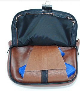 Brown Concealed Hip Bag Concealed Carry Hand Bag