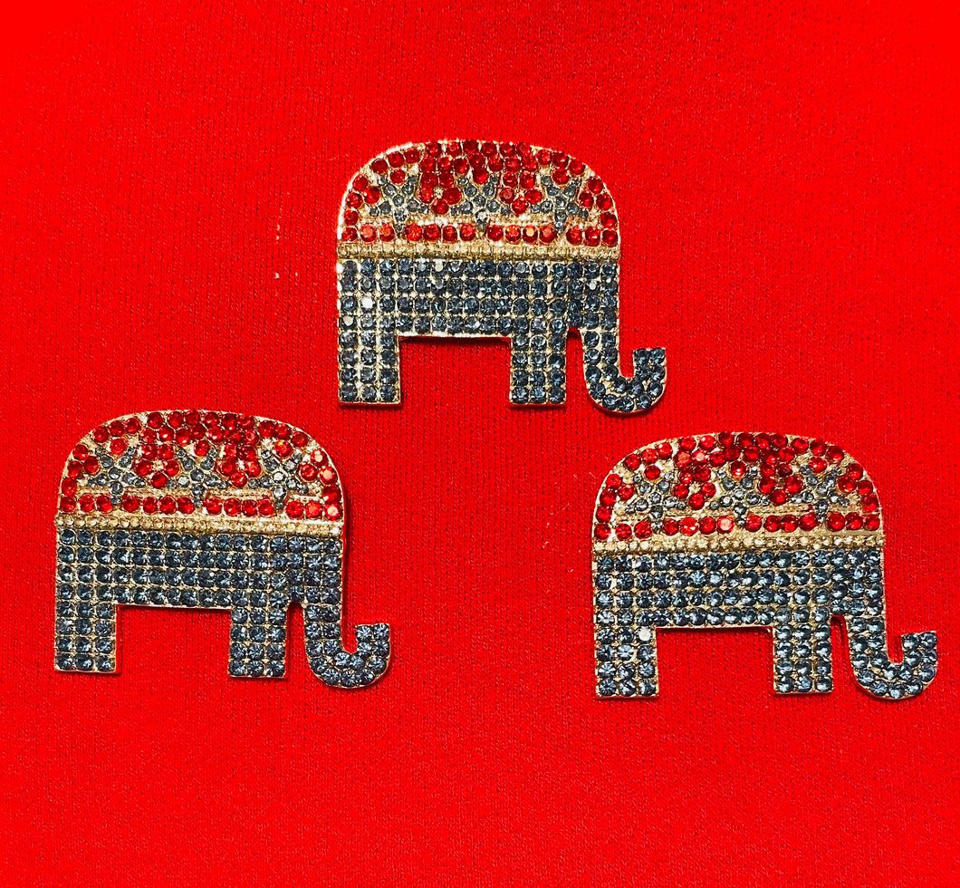 Republican Elephant Pin