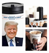 Load image into Gallery viewer, Trump Paper Cup ( 10 set )