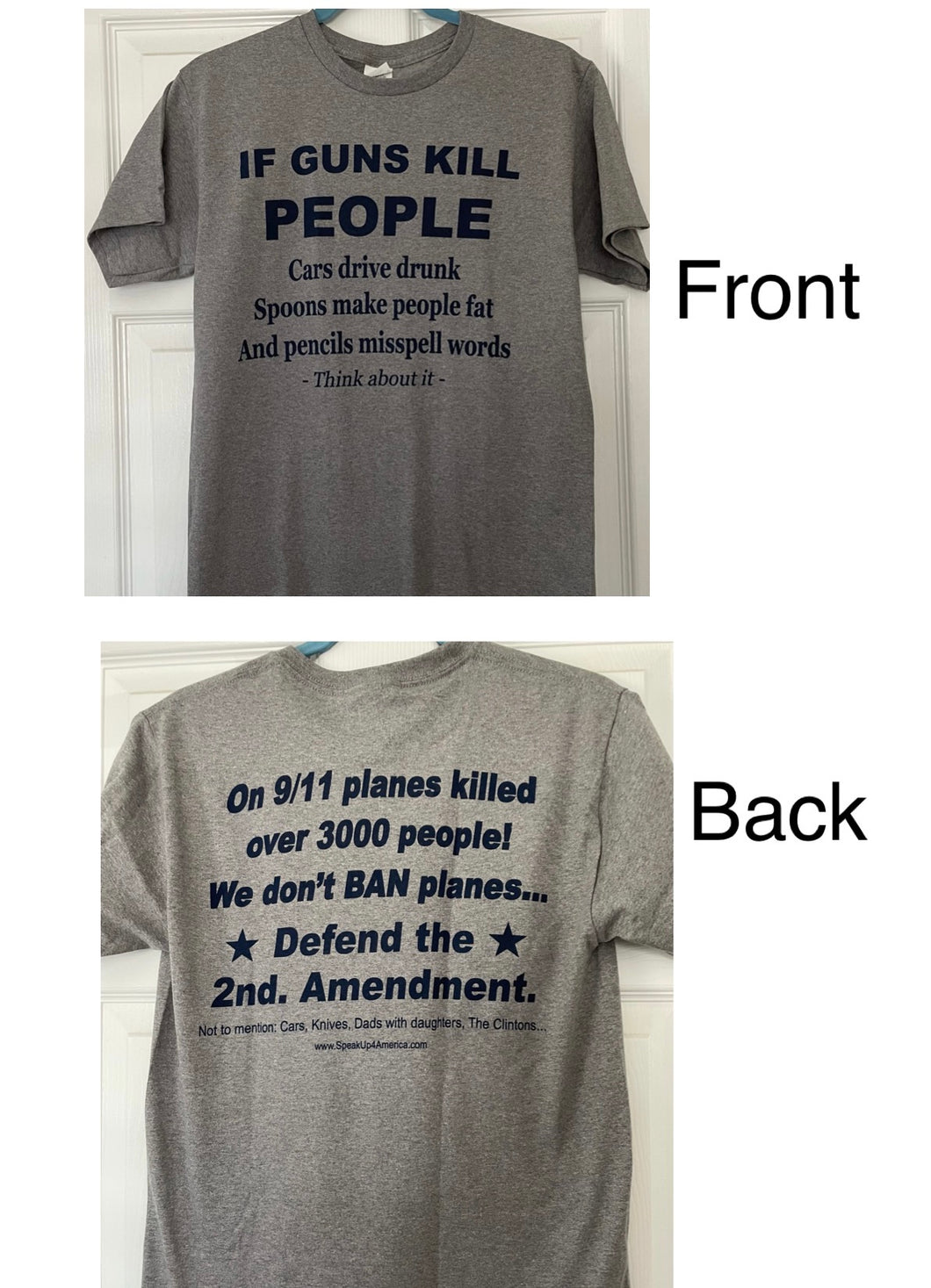 If guns kill people t-shirt