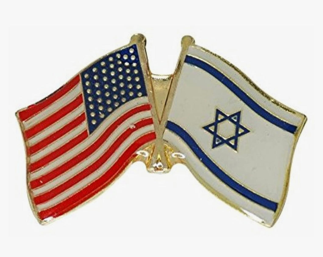 USA / ISRAEL Lapel Flag Pin
