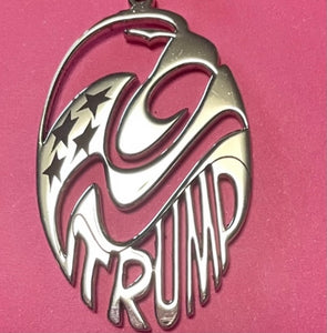 Custom Made Trump Pendant & Chain